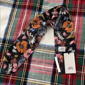 Halogen x atlantic pacific floral scarf with tags